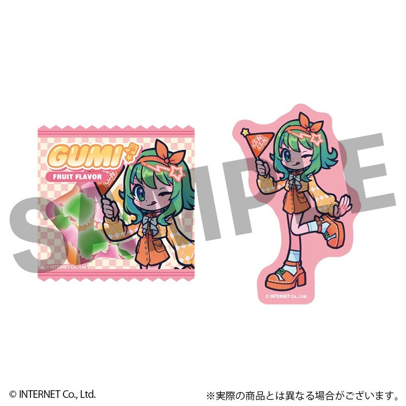 (1BOX=6)(Goods - Sticker) VOCALOID GUMI Trading Fure Friends Sticker(Blind Box -Single)