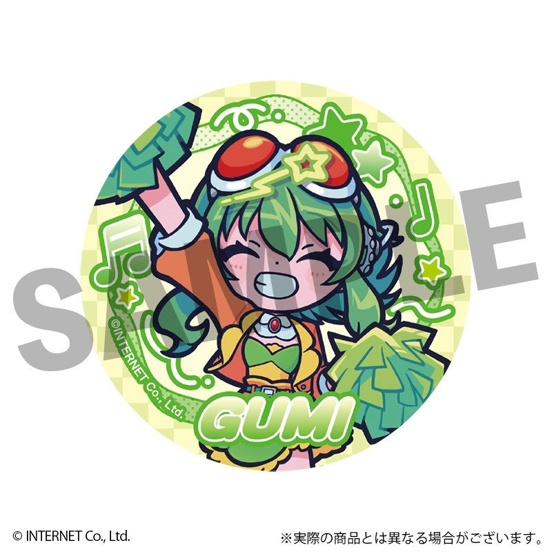 (1BOX=6)(Goods - Badge) VOCALOID GUMI Trading Fure Friends Button Badge(Blind Box -Single)