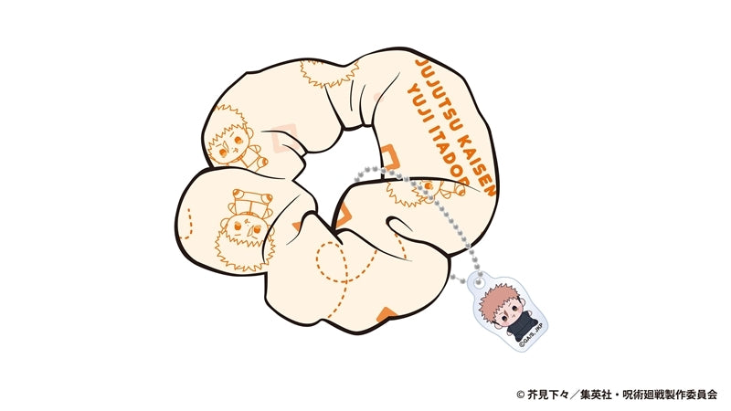 (Goods - Hair Tie) Jujutsu Kaisen Culling Game Mocchibi Hair Tie w/Charm Yuji Itadori