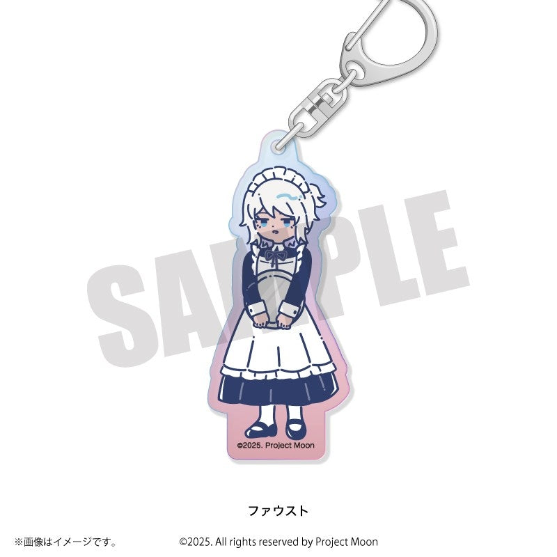 Goods - Keychain) Limbus Company Retro Pop Iridescent Acrylic