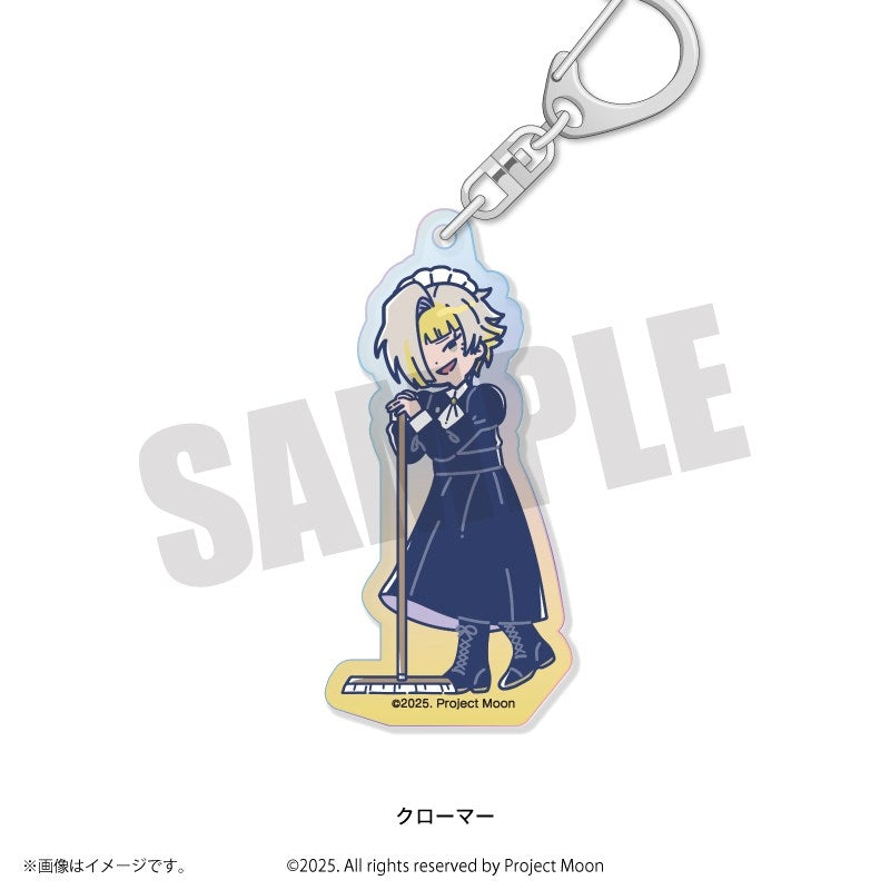 Goods - Keychain) Limbus Company Retro Pop Iridescent Acrylic