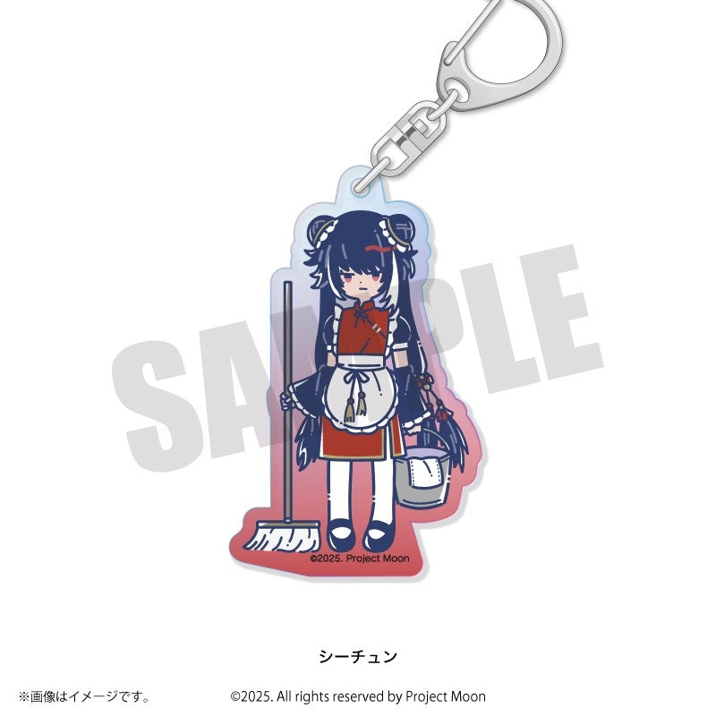 Goods - Keychain) Limbus Company Retro Pop Iridescent Acrylic