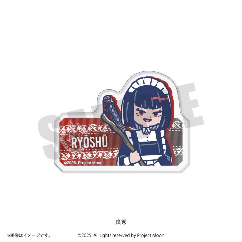 Goods - Clip) Limbus Company Retro Pop Acrylic Clip Ryoshu