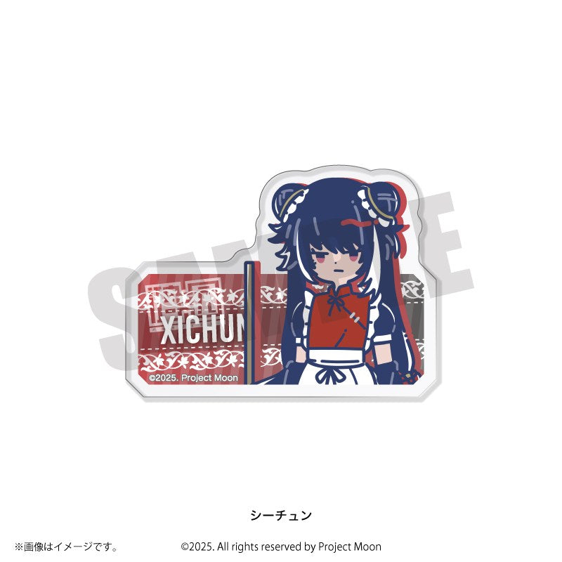 Goods - Clip) Limbus Company Retro Pop Acrylic Clip Jia Xichun