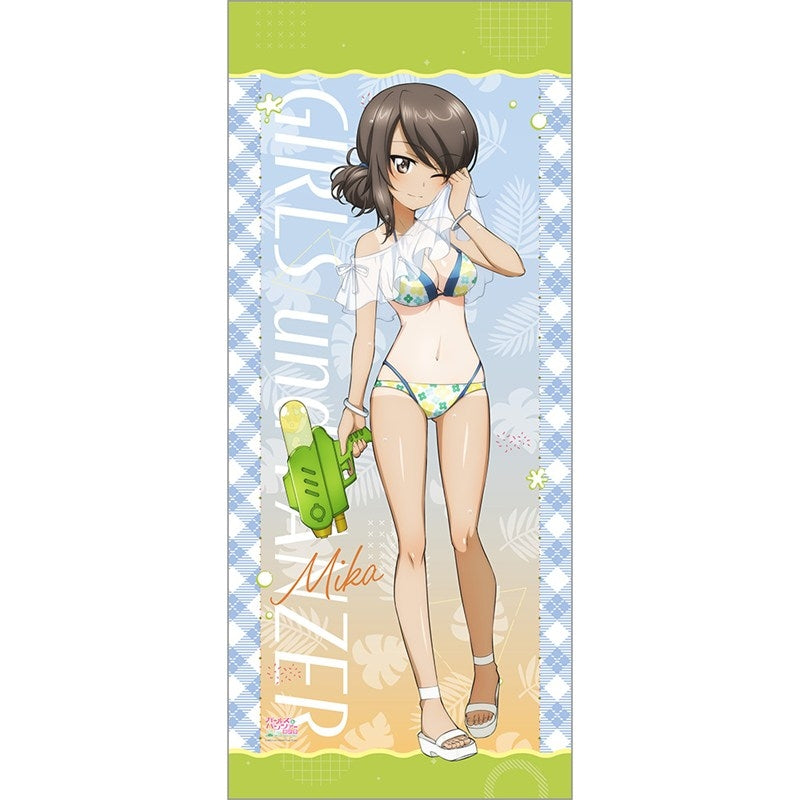 (Goods - Tapestry) Girls und Panzer das Finale Exclusive Art Big Tapestry (Mika/Water Gun Sun Tan Ver.)