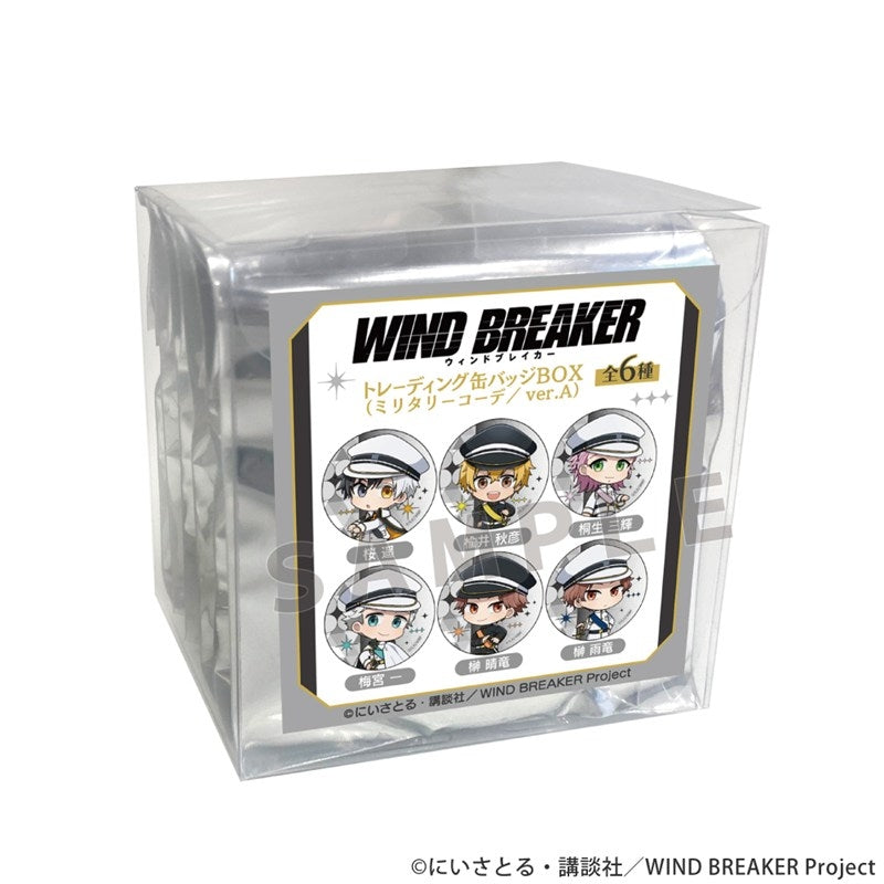 (1BOX=6)(Goods - Badge) WIND BREAKER Trading Button Badge (Camo Co-ord/ver. A)(Blind Box -Single)