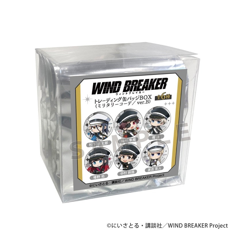 (1BOX=6)(Goods - Badge) WIND BREAKER Trading Button Badge (Camo Co-ord/ver. B)(Blind Box -Single)