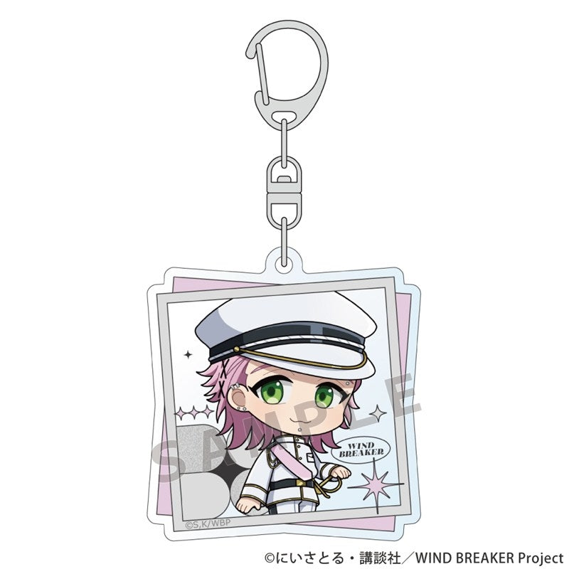 (Goods - Keychain) WIND BREAKER Acrylic Keychain (Mitsuki Kiryu/Camo Co-ord)