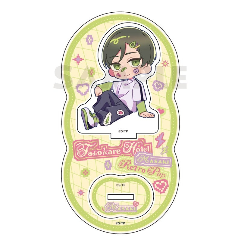 (Goods - Stand Pop) Tasokare Hotel TV Anime Acrylic Stand (Masaki Osoto/Retro Pop)