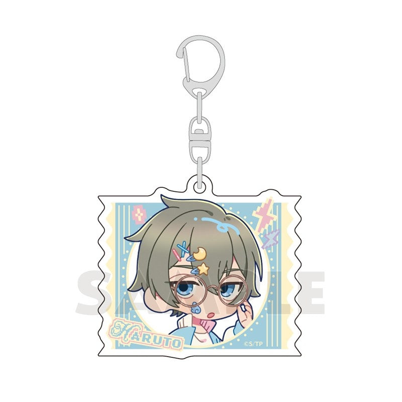 (Goods - Key Chain) Tasokare Hotel TV Anime Acrylic Key Chain (Atori Haruto/Retro Pop)