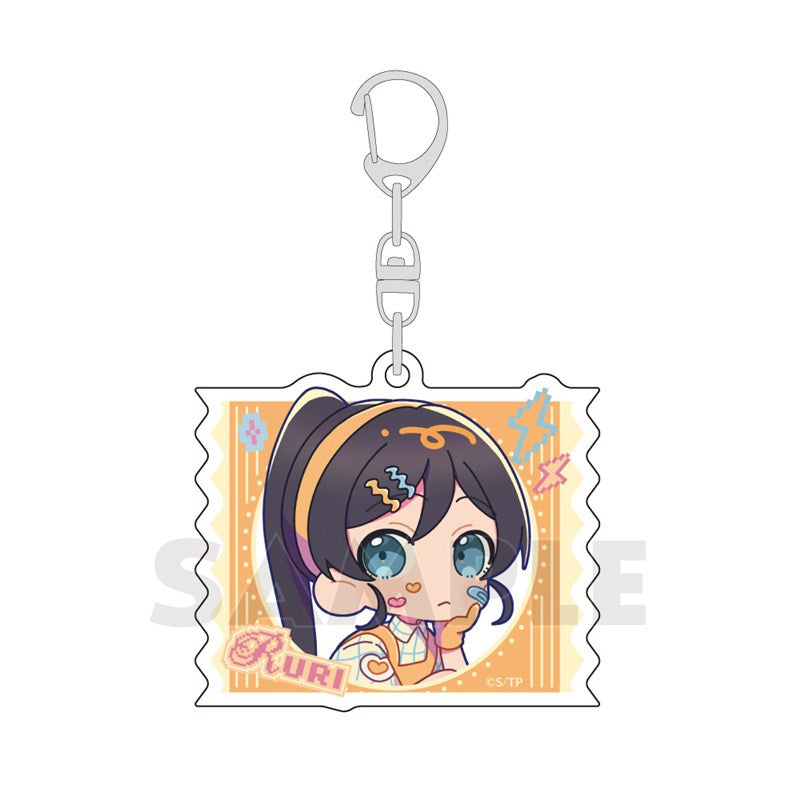 (Goods - Key Chain) Tasokare Hotel TV Anime Acrylic Key Chain (Ruri/Retro Pop)
