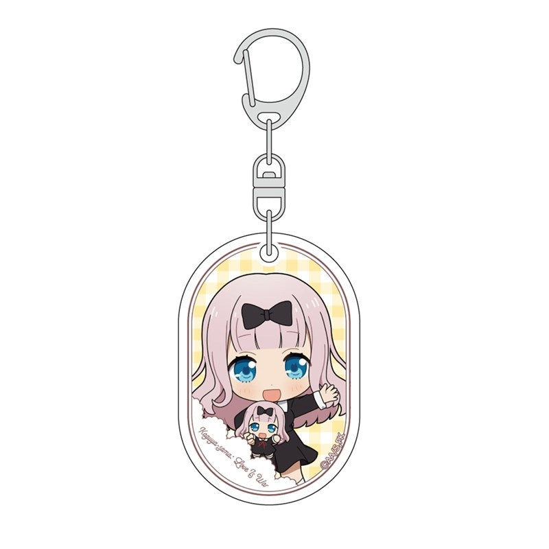 (Goods - Keychain) KAGUYA-SAMA: LOVE IS WAR Acrylic Keychain (Chika Fujiwara/Tiny Friends)