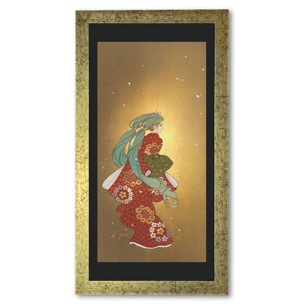 (Goods - Fine Arts) //Preorder// Hatsune Miku "Beauty Looking Back Miku" Fine Art (Art By Rella)