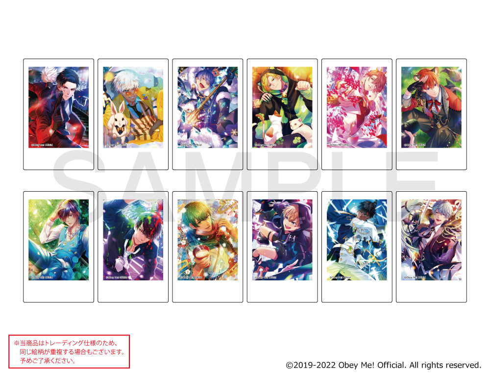Obey Me!] mixx garden Card Puchi Colle Photo Card - Blind Box