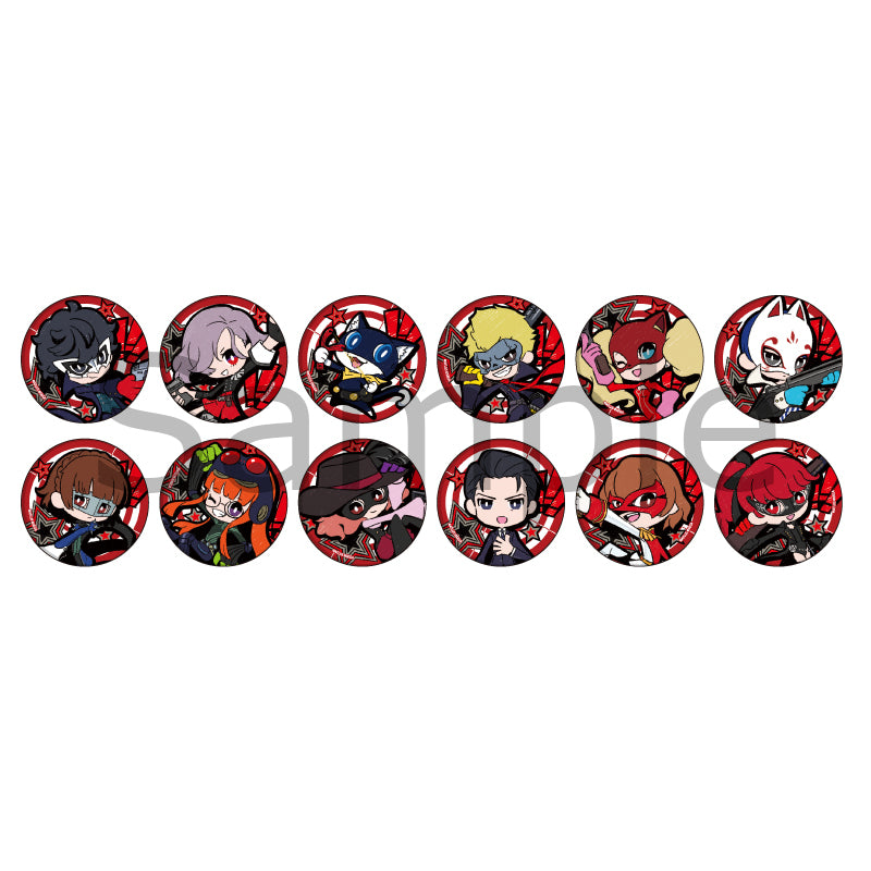 (Goods - Badge) Persona 5 Tactica GraffArt Button Badge (Blind Box -Single)