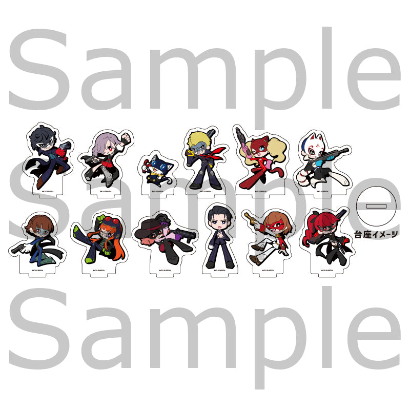 (Goods - Acrylic Stand) Persona 5 Tactica GraffArt Puchi Acrylic Stand (Blind Box -Single)