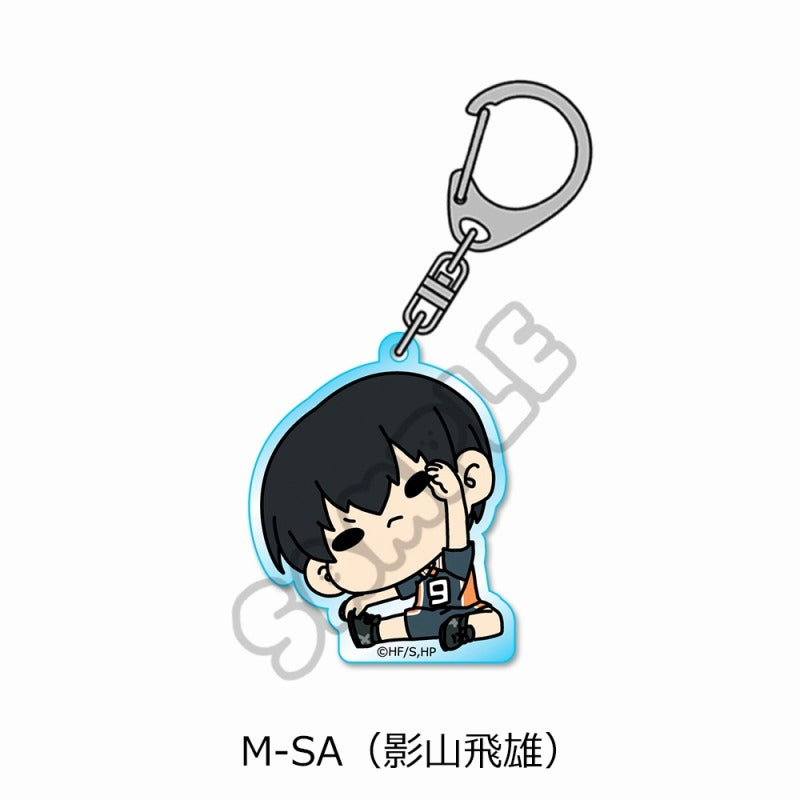 (Goods - Keychain) Haikyu!! Minna Mochocho-ka Daisakusen Vol. 2 Acrylic Keychain M-SA (Tobio Kageyama)