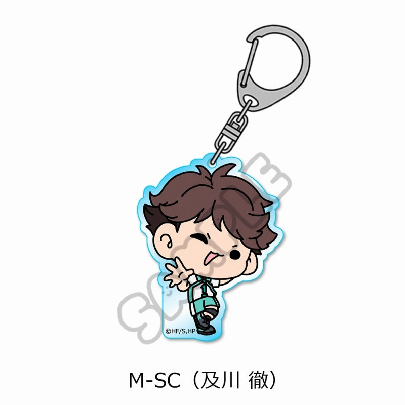 (Goods - Keychain) Haikyu!! Minna Mochocho-ka Daisakusen Vol. 2 Acrylic Keychain M-SC (Toru Oikawa)