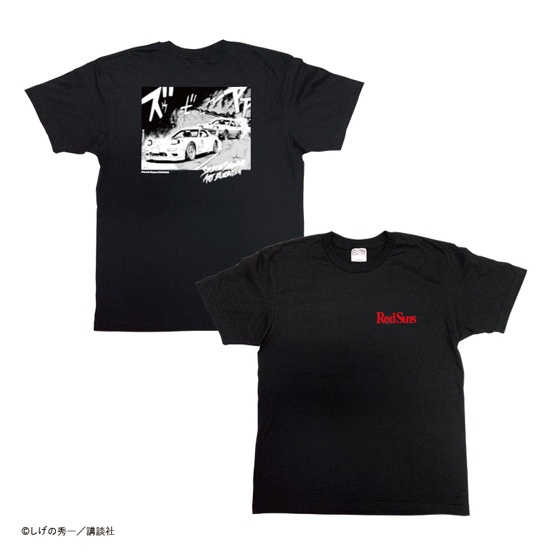 (Goods - Shirt) Initial D Exclusive T-shirt RedSuns (Keisuke) XL