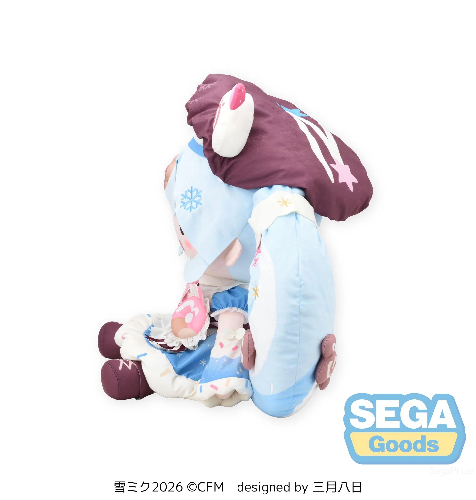 (Plush) Vocaloid fuwa petit "Snow Miku 2026" Dodeka Jumbo Plush