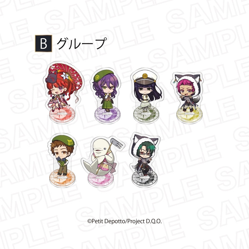 (1BOX=7)(Goods - Acrylic Stand) TV Anime GNOSIA Random Chibi Acrylic Stand B(Blind Box -Single)