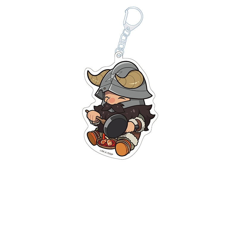 Goods - Keychain) Delicious in Dungeon Petanko Acrylic Keychain