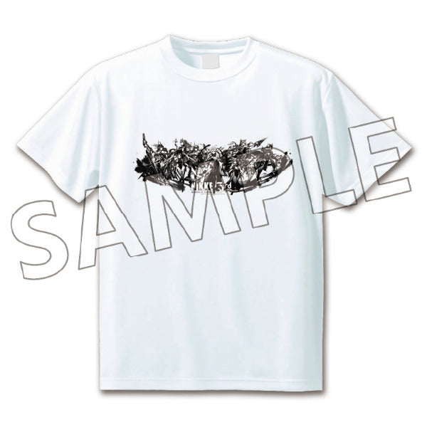 (Goods - Apparel) GODDESS OF VICTORY: NIKKE 3rd Anniversary Group Ink Painting T-Shirt White M