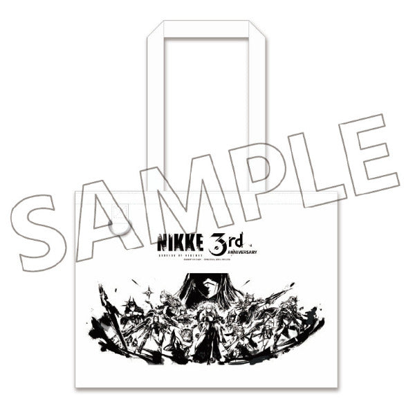 (Goods - Tote Bag) GODDESS OF VICTORY: NIKKE 3rd Anniversary Group Ink Painting Tote Bag