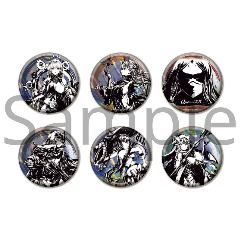 (Goods - Badge) GODDESS OF VICTORY: NIKKE Ink Painting Trading Hologram Button Badge (Blind Box -Single)
