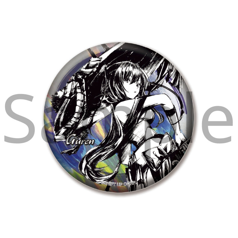 (Goods - Badge) GODDESS OF VICTORY: NIKKE Ink Painting Trading Hologram Button Badge (Blind Box -Single)