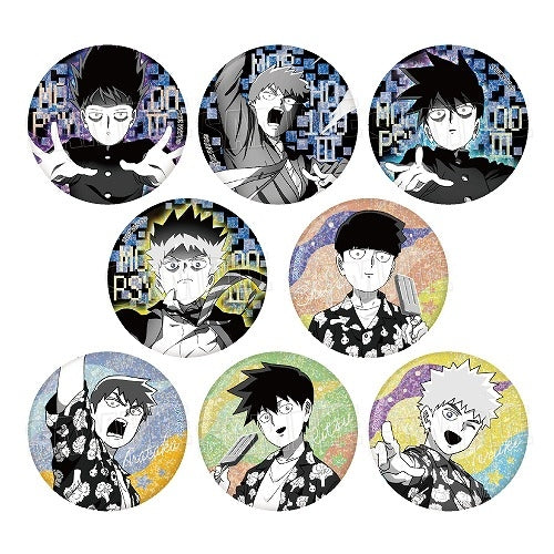 (Goods - Badge) Mob Psycho 100 III Holo EYE Button Badge (Blind Box -Single)