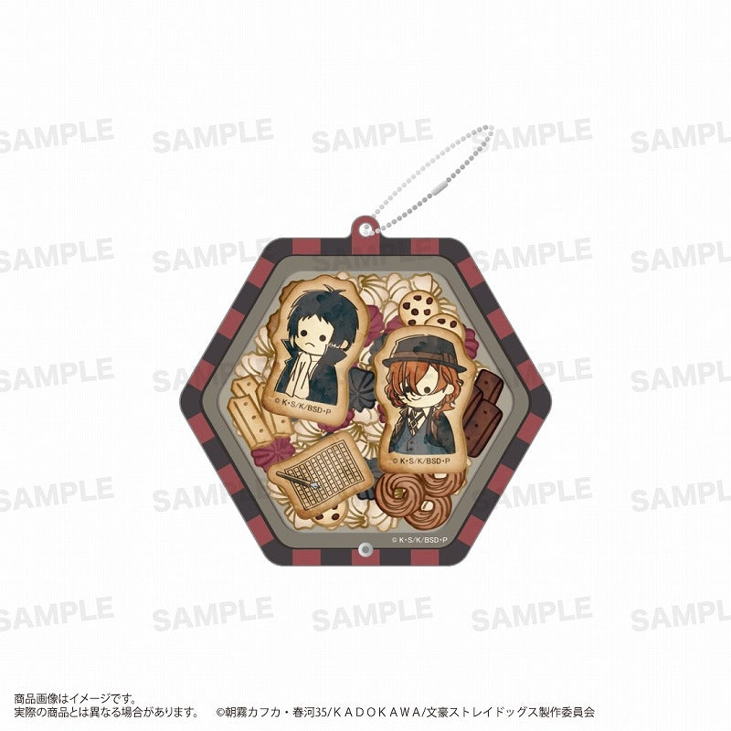 Bungo Stray Dogs] Acrylic Keychain Ryunosuke Akutagawa & Chuya