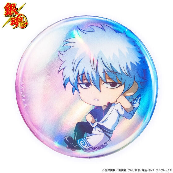 (Goods - Badge) Gintama Encapsulated Soap Bubble Can Badge (Blind Box -Single)