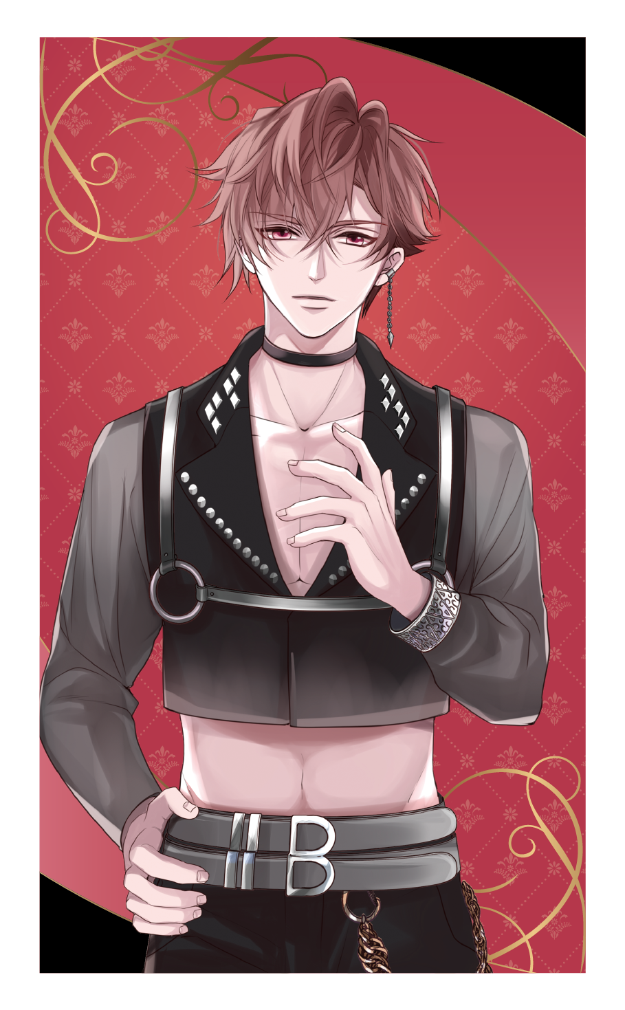 Ikemen Series] Virtue and Vice Cushion Cover Vampire (Isaac