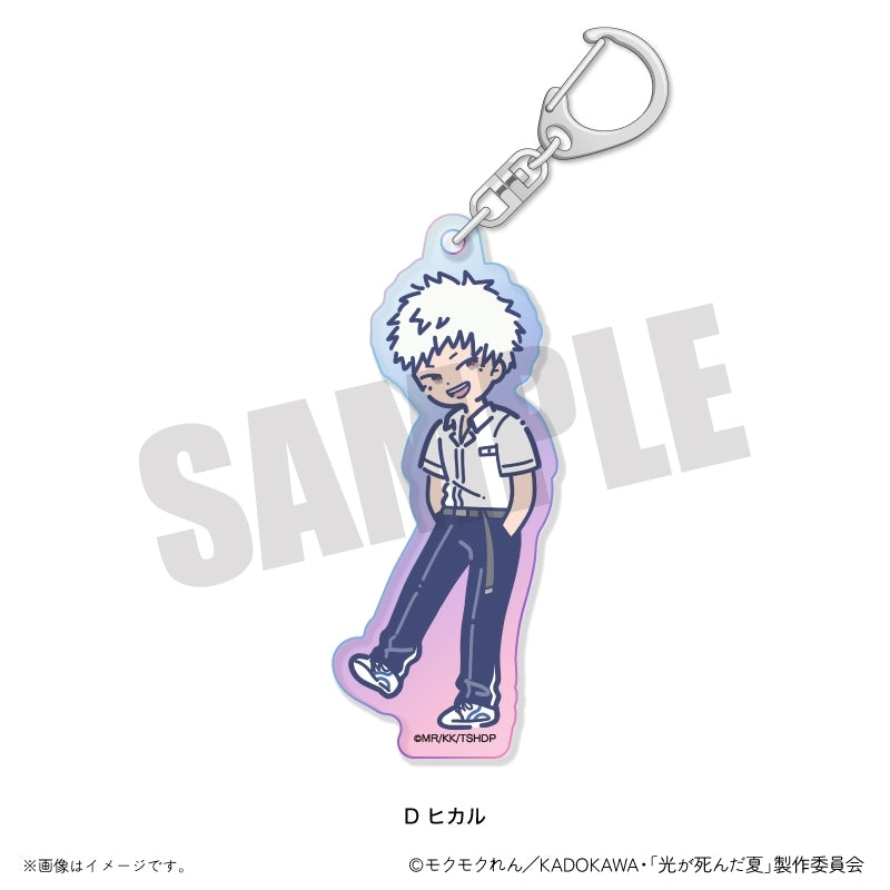 (Goods - Keychain) TV Anime The Summer Hikaru Died Retro Pop Iridescent Acrylic Keychain D Hikaru