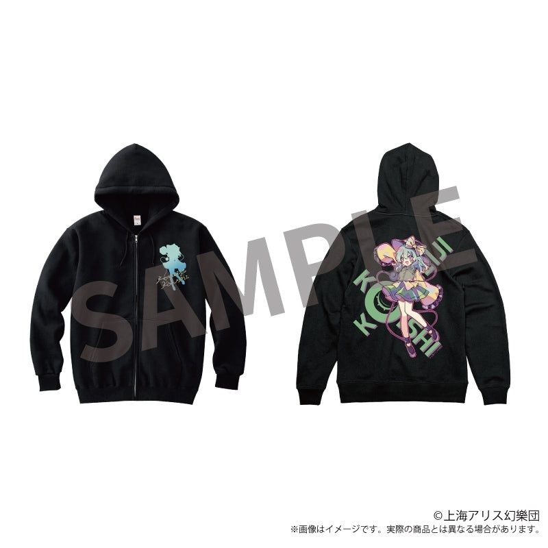 (Goods - Outerwear) Touhou Project Creators Hoodie Koishi Komeiji M Size illust. Kyoda Suzuka