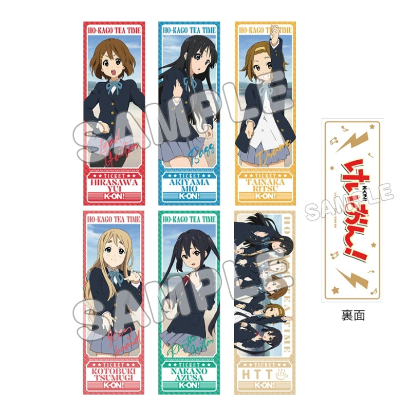 (Goods - Card) K-ON! Trading Ticket Style Card Uniform (Blind Box -Single)