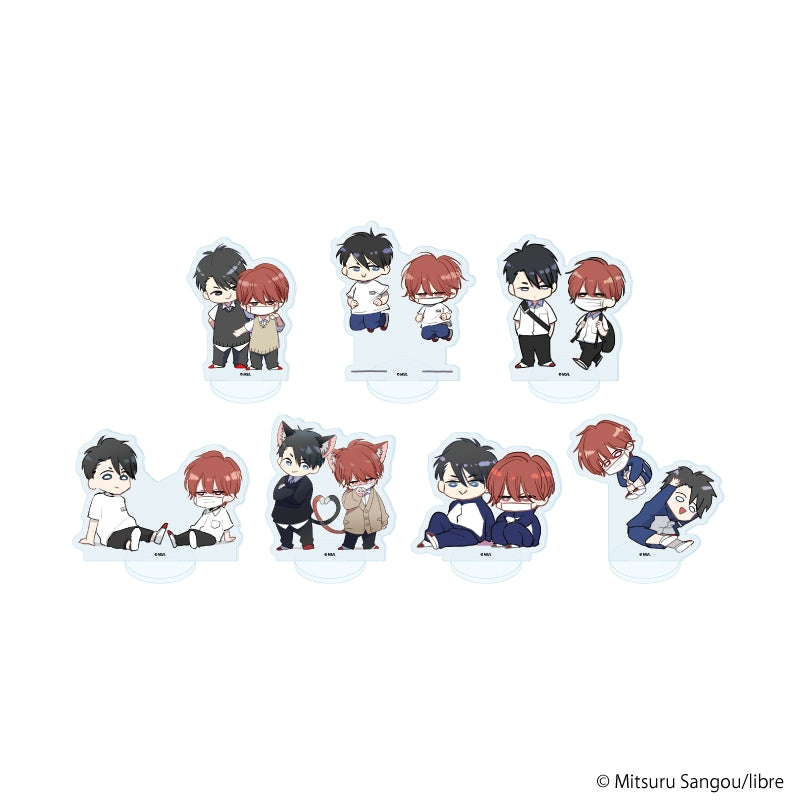 (Goods - Acrylic Stand) Mask Danshi: This Shouldn't Lead to Love Acrylic Petit Stand 01 (Official Art) (Blind Box -Single)