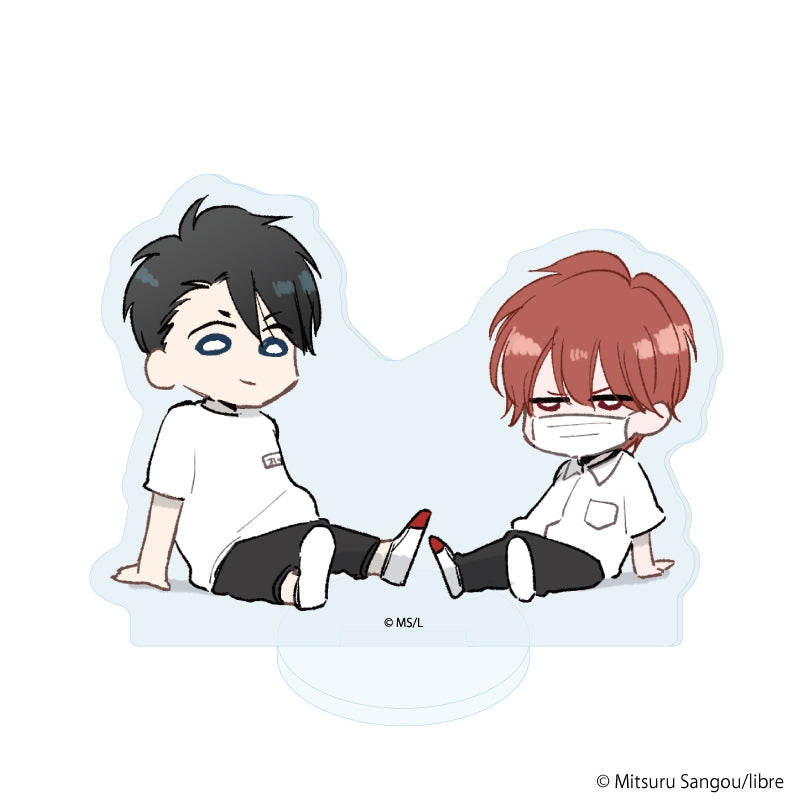 (Goods - Acrylic Stand) Mask Danshi: This Shouldn't Lead to Love Acrylic Petit Stand 01 (Official Art) (Blind Box -Single)