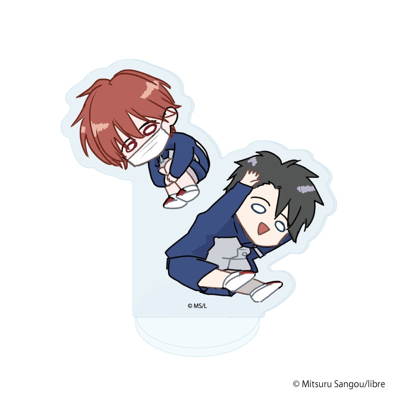 (Goods - Acrylic Stand) Mask Danshi: This Shouldn't Lead to Love Acrylic Petit Stand 01 (Official Art) (Blind Box -Single)