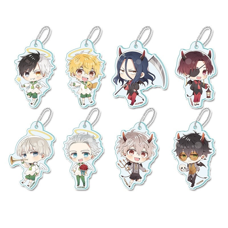 (Goods - Keychain) WIND BREAKER PuchiChoco Trading Acrylic Keychain Angels & Demons ver. (Blind Box -Single)
