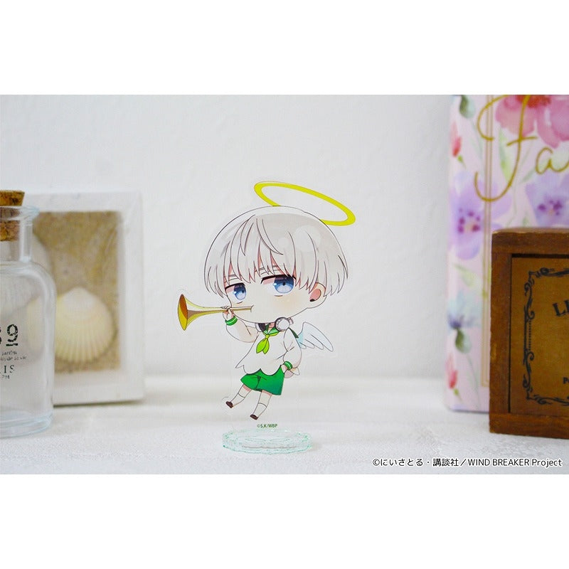(Goods - Acrylic Stand) WIND BREAKER PuchiChoco Acrylic Stand (Ren Kaji) Angels & Demons ver.