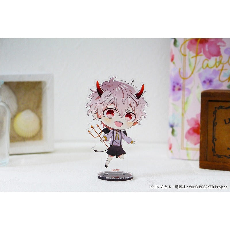 (Goods - Acrylic Stand) WIND BREAKER PuchiChoco Acrylic Stand (Choji Tomiyama) Angels & Demons ver.