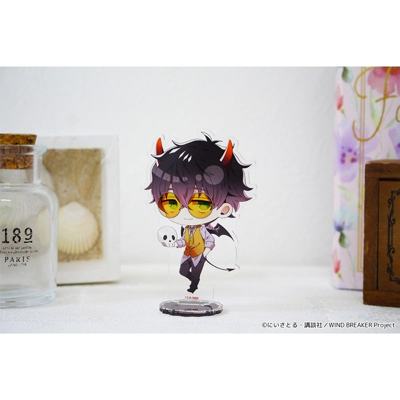 (Goods - Acrylic Stand) WIND BREAKER PuchiChoco Acrylic Stand (Jo Togame) Angels & Demons ver.