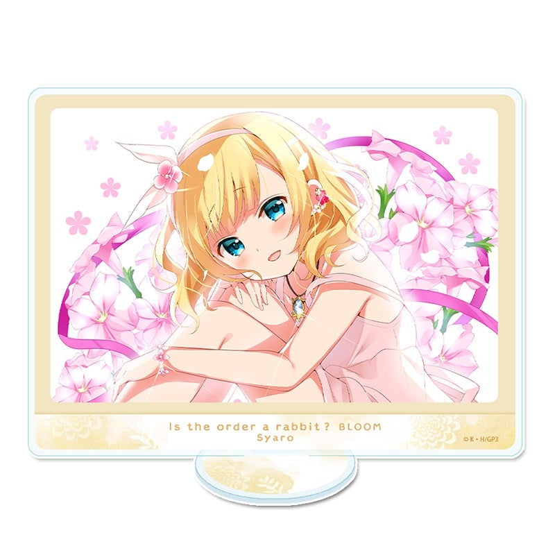 (Goods - Board) Is the Order a Rabbit? BLOOM Acrylic Visual Board (Syaro)