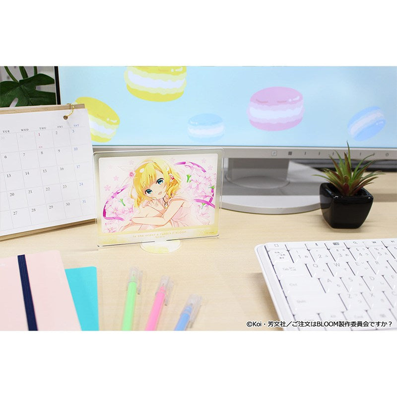 (Goods - Board) Is the Order a Rabbit? BLOOM Acrylic Visual Board (Syaro)