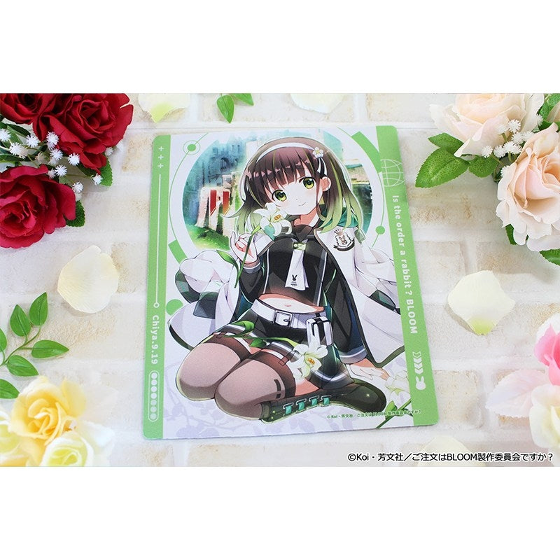 (Goods - Mouse Pad) Is the Order a Rabbit? BLOOM Mouse Pad (Chiya (B))