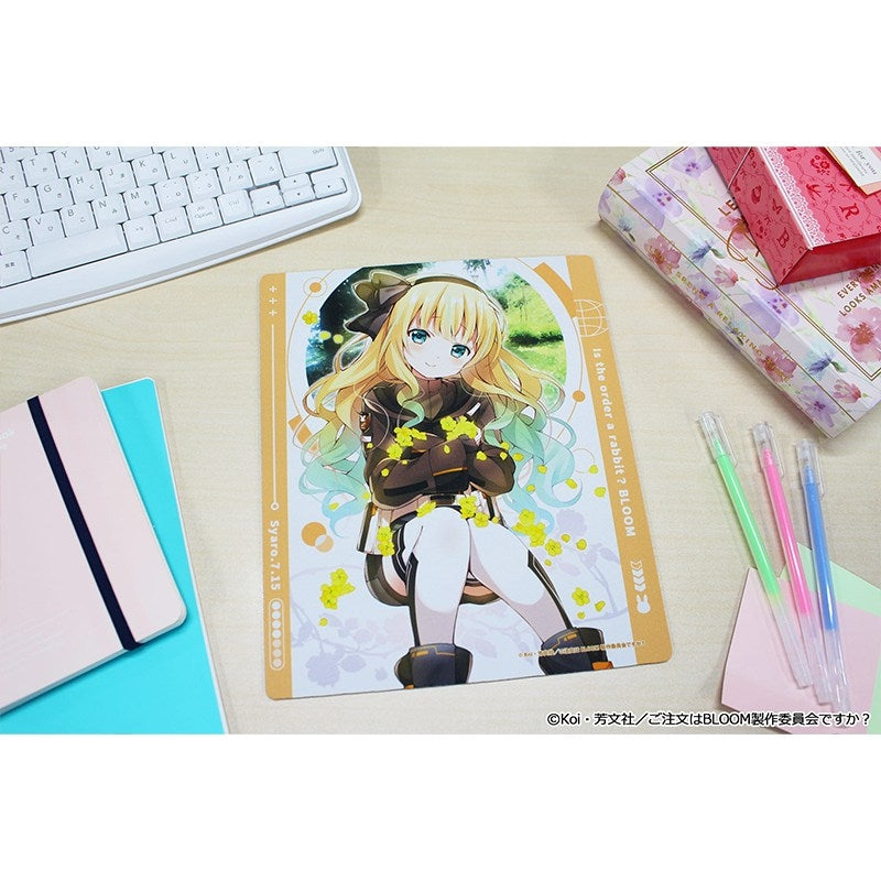 (Goods - Mouse Pad) Is the Order a Rabbit? BLOOM Mouse Pad (Syaro) (B))