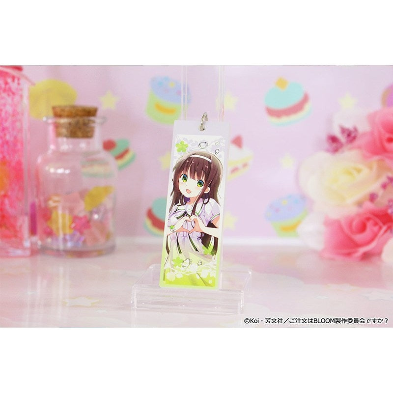 (Goods - Keychain) Is the Order a Rabbit? BLOOM Acrylic Stick Keychain (Chiya)