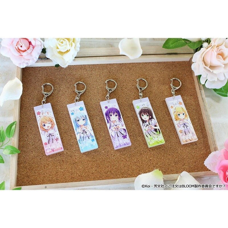 (Goods - Keychain) Is the Order a Rabbit? BLOOM Acrylic Stick Keychain (Chiya)
